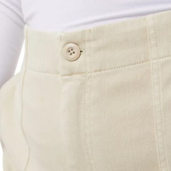 32 DEGREES Ladies Knit Twill Pant XXL-20 Flat Front Elastic Waist Cream 2XL NWT - Picture 6 of 12